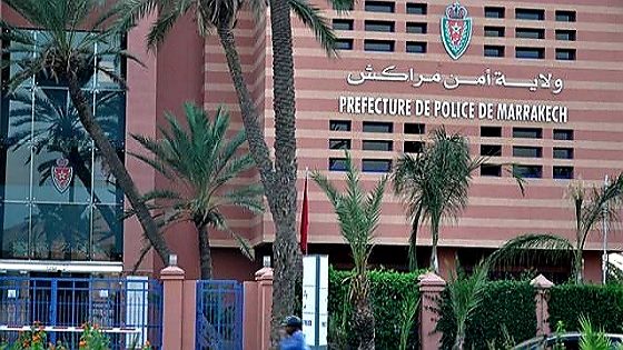 ولاية امن مراكش تواصل التصدي لمختلف الجرائم الماسة بالإحساس بالأمن.