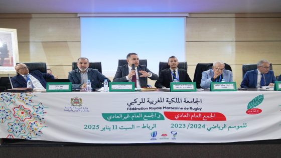 الموافقة بالاجماع على التقريرين الأدبي والمالي والانظمة العامة والنظام الأساسي للعصب خلال الجمع العام لجامعة الركبي