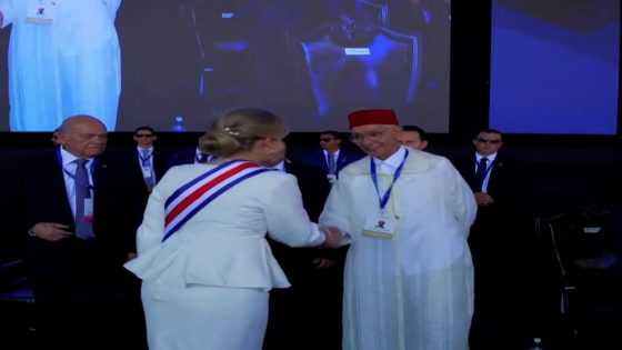 الطالبي العلمي يمثل جلالة الملك في حفل تنصيب رئيسة جمهورية كوستاريكا