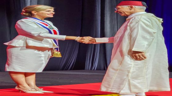الطالبي العلمي يمثل جلالة الملك في حفل تنصيب رئيسة جمهورية كوستاريكا